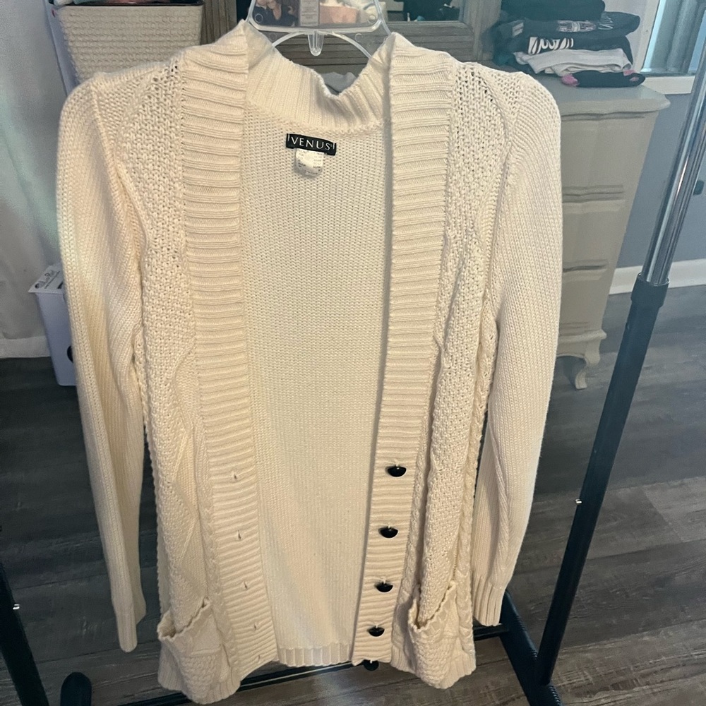 Venus Waffle Knit Cardigan